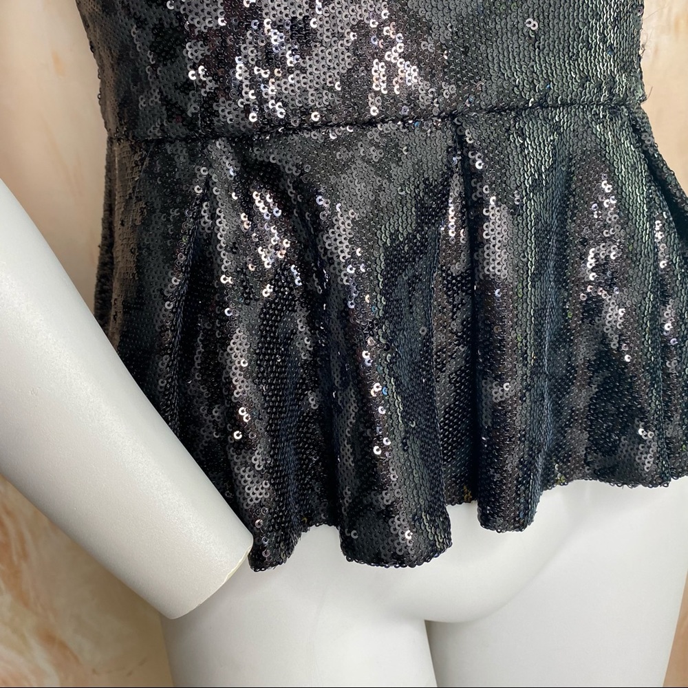 Antonio Melani Ozan Sequin Top Sz 8 - Picture 5 of 7
